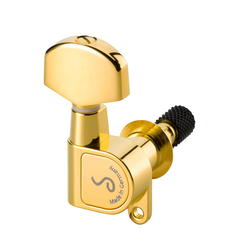 ギターパーツ Schaller ペグセット M6 180 TopLocking (3L3R) Gold M6 180 TopLocking GO (3L3R)