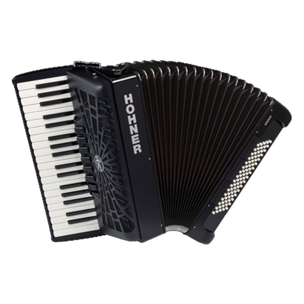 HOHNER クロマチック アコーディオン Bravo III 80 BLK