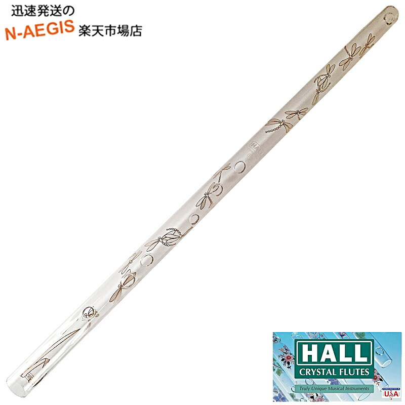 HALL CRYSTAL Flute Eb Flute Offset Dragonfly クリスタルフルート Eb管 全長523mm 202512ss