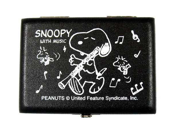 SNOOPY BAND COLLECTION SOB05/SOB-05 ブラック オーボエ用リードケース 5枚収納可能 スヌーピー・バンド・コレクション【P2】