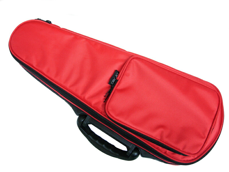 ORCAS/オルカス OULC-3 RED/レッド テナーウクレレ用セミハードケース（ライトケース） OULC3 【P5】 2412ss 202512ss
