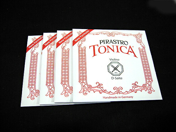 楽天市場】ドイツ PIRASTRO TONICA（トニカ）バイオリン用ナイロン弦