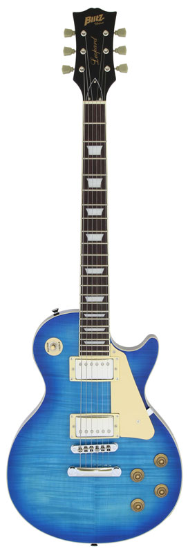 楽天市場】Blitz by AriaProII BLP-450 SBL レスポールスタンダード