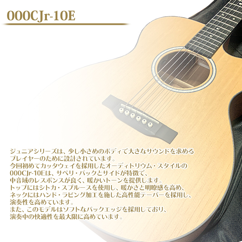 年末限定特価！マーチン MARTIN OOOCJr-10E マーティン PU搭載