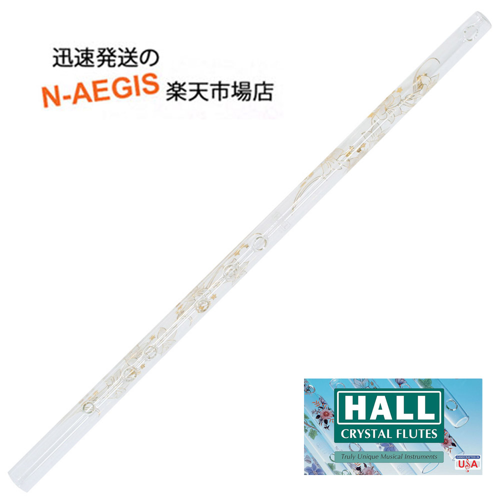 【希少品】HALL クリスタル フルート D管 545mm 741481.jpg