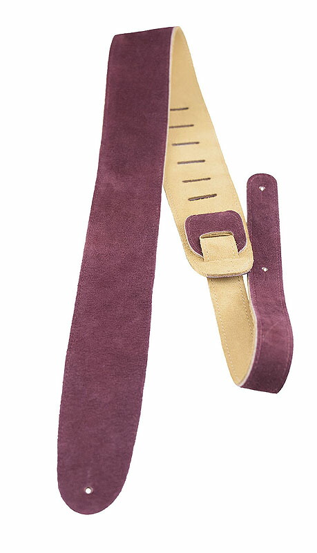 ギターストラップ ギター用ストラップ Perris Perri's P25S-210 2.5inch SUEDE BURGUNDY 202512ss