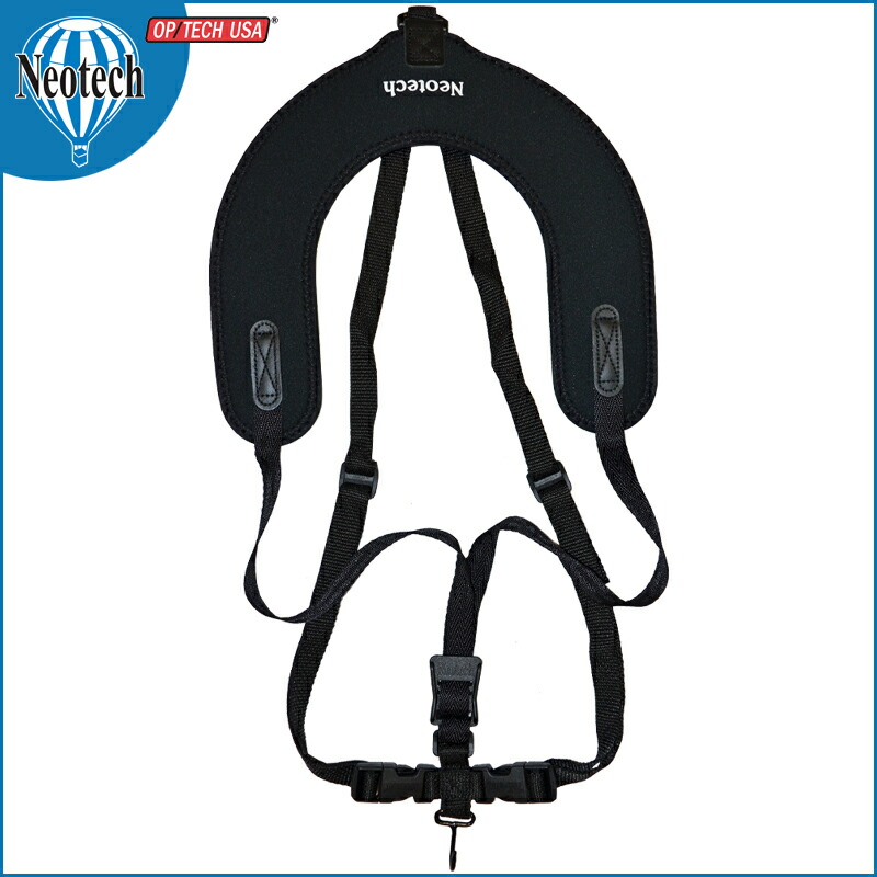 Neotech ネオテック 管楽器用 ストラップ Super Harness X-Long Metal (メタルフック) Black #2601232 スーパーハーネス エックスメタル ブラック Woodwind 木管楽器用 【P2】