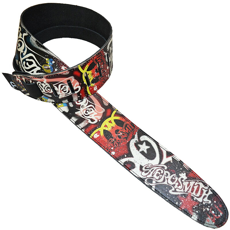 Perri's/ペリーズ ギターストラップ 2.5インチレザー エアロスミス P25AER-8029 2.5inch LEATHER AEROSMITH 202512ss