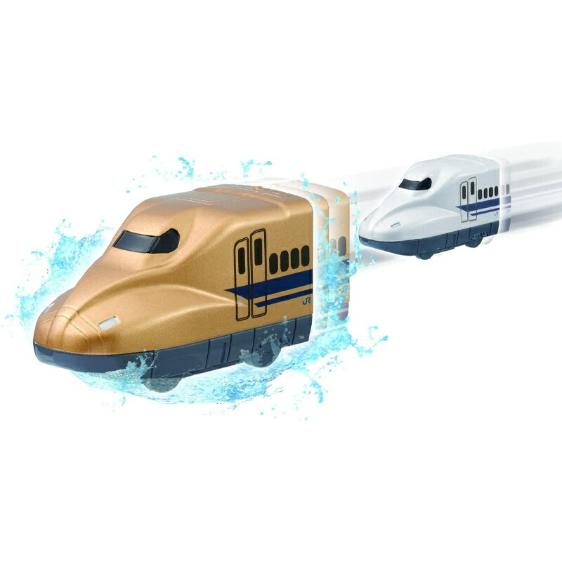 新幹線 N700系 & ドクターイエロー ミニカーセット パイロット おふろDEミニカー N700系新幹線 1861682 1個 - アスクル