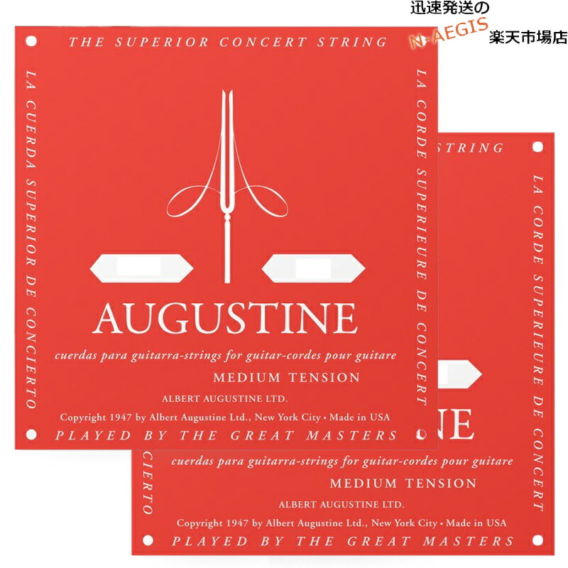 最安値】 バラ弦 オーガスチン弦 クラシックギター弦 レッド 6弦単品 ミディアムテンション AUGUSTINE RED 6th MEDIUM  TENSION qdtek.vn