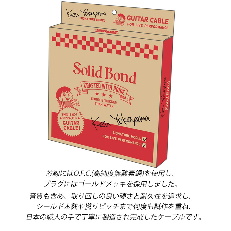 横山健シグネイチャー ギターケーブル SolidBond Signature Guitar GC