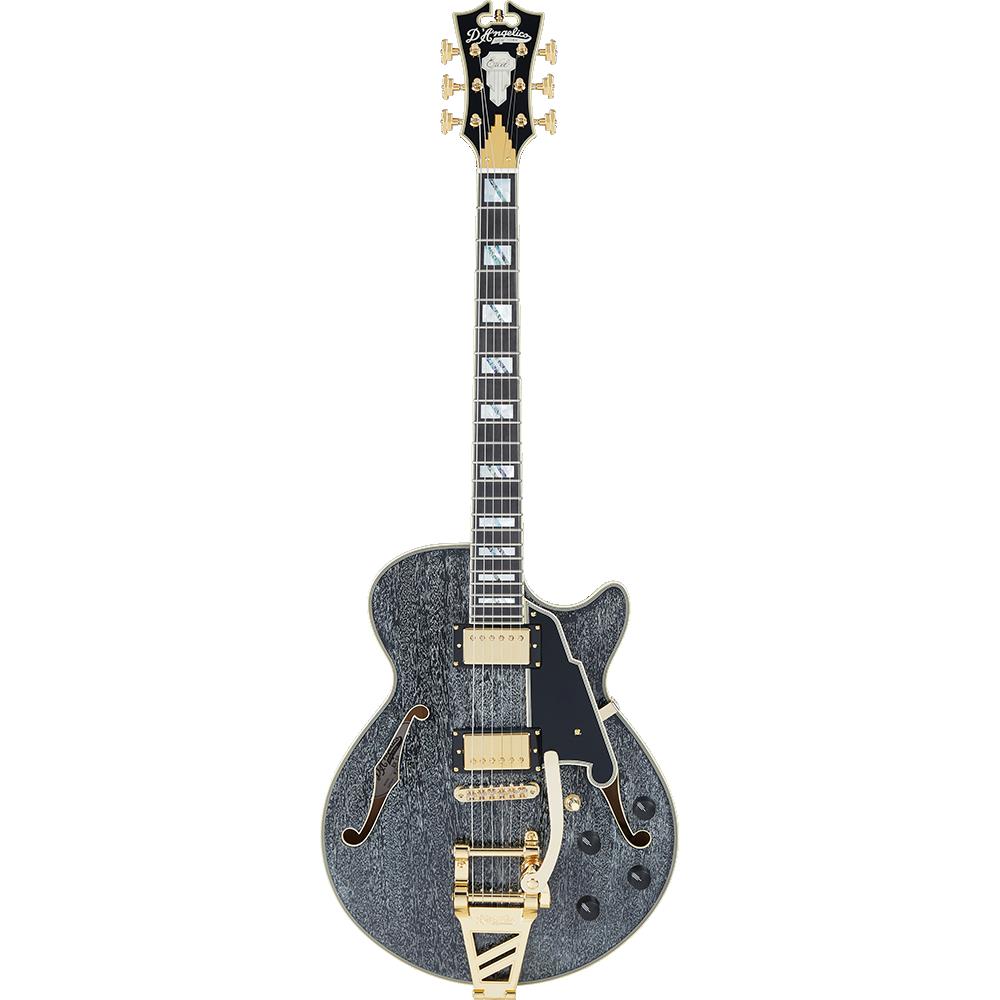 D'Angelico ギター Excel SS Shield Tremolo Black Dog｜N-AEGIS店