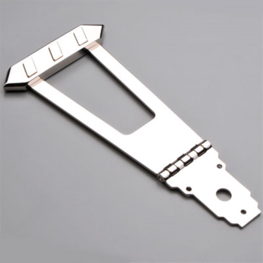 TonePros T1ZSA-N Standard Aluminum Tailpiece Nickel