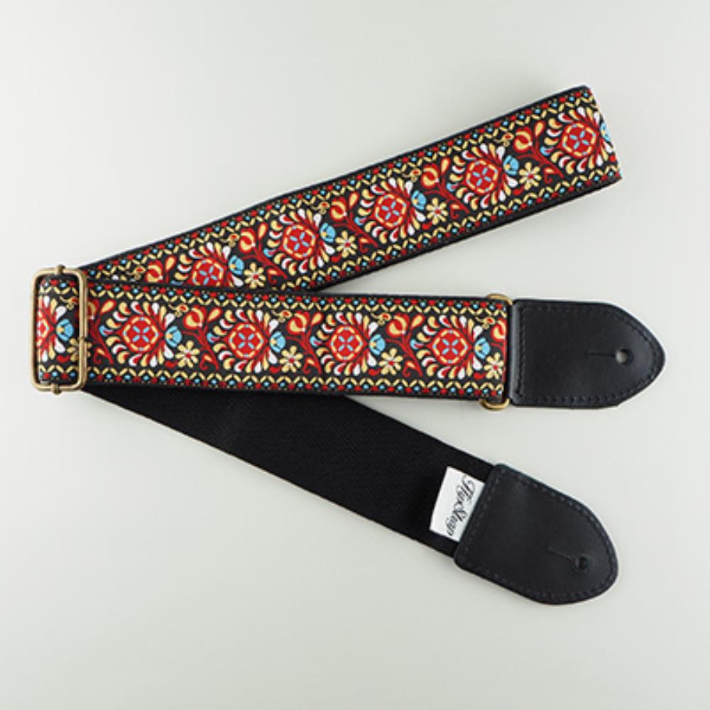 Montreux ギターストラップ HipStrap Red Haze 3855