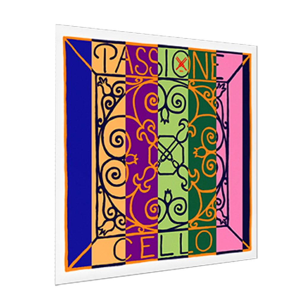 PIRASTRO パッション チェロ弦 G線 4/4 GUT/CHROME STEEL CELLO PASSIONE GUT 2393 G