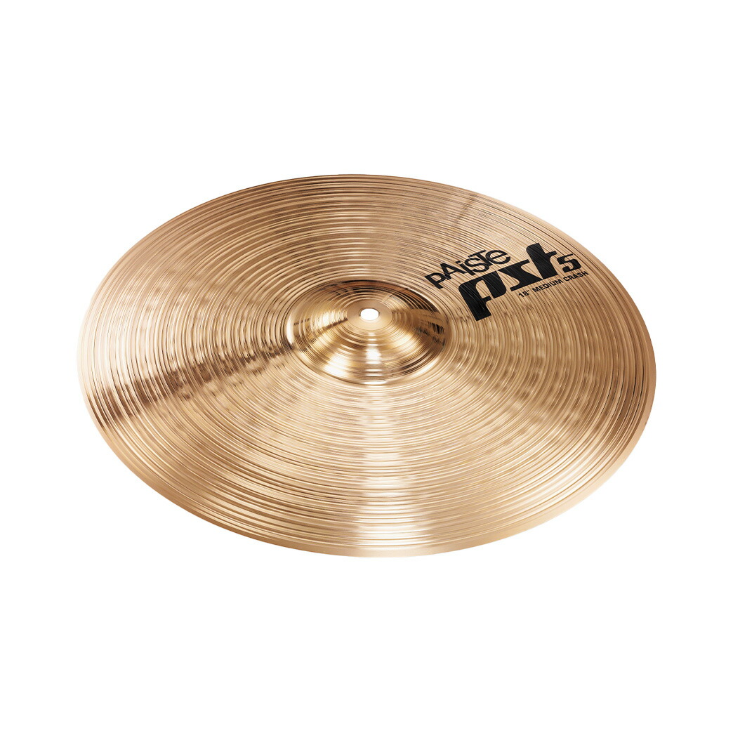 パイステ ミディアムクラッシュシンバル Paiste Cymbals PST 5 Medium Crash 18インチ|N-AEGIS店