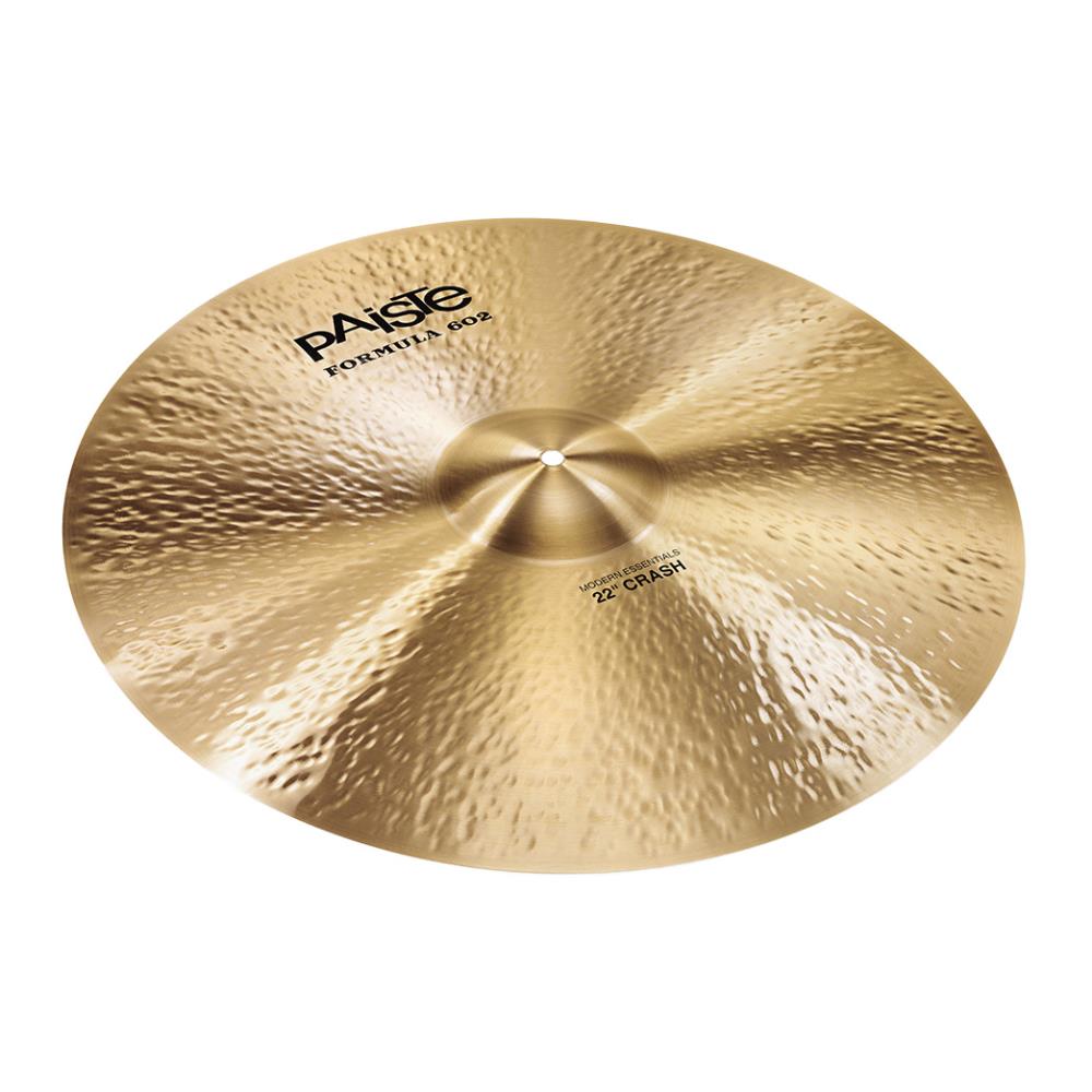 Paiste Cymbals パイステ クラッシュ シンバル Formula 602 Modern Essentials Crash 22インチ｜N-AEGIS店