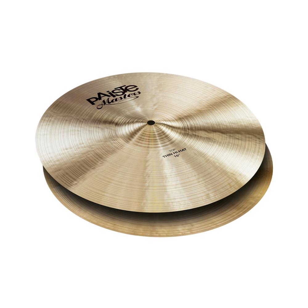 Paiste Cymbals パイステ ハイハット シンバル Masters Thin Hi-Hat TOP 16インチ