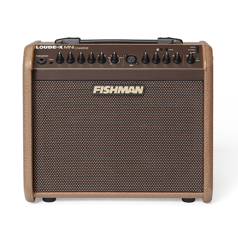 充電式　フィッシュマン ラウドボックス ミニ チャージ　FISHMAN PRO-LBC-500 LB.M CHRG　アコースティックギター用アンプ Loudbox Mini Charge　Amplifierアコースティック楽器用アンプ 202512ss