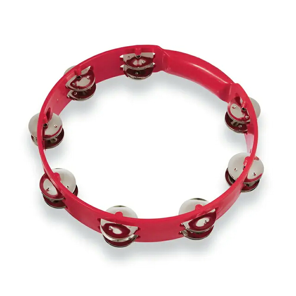LP エルピー タンバリン LPA191 LP Aspire Plastic Tambourines LP Aspire Tambourine 10inch Red