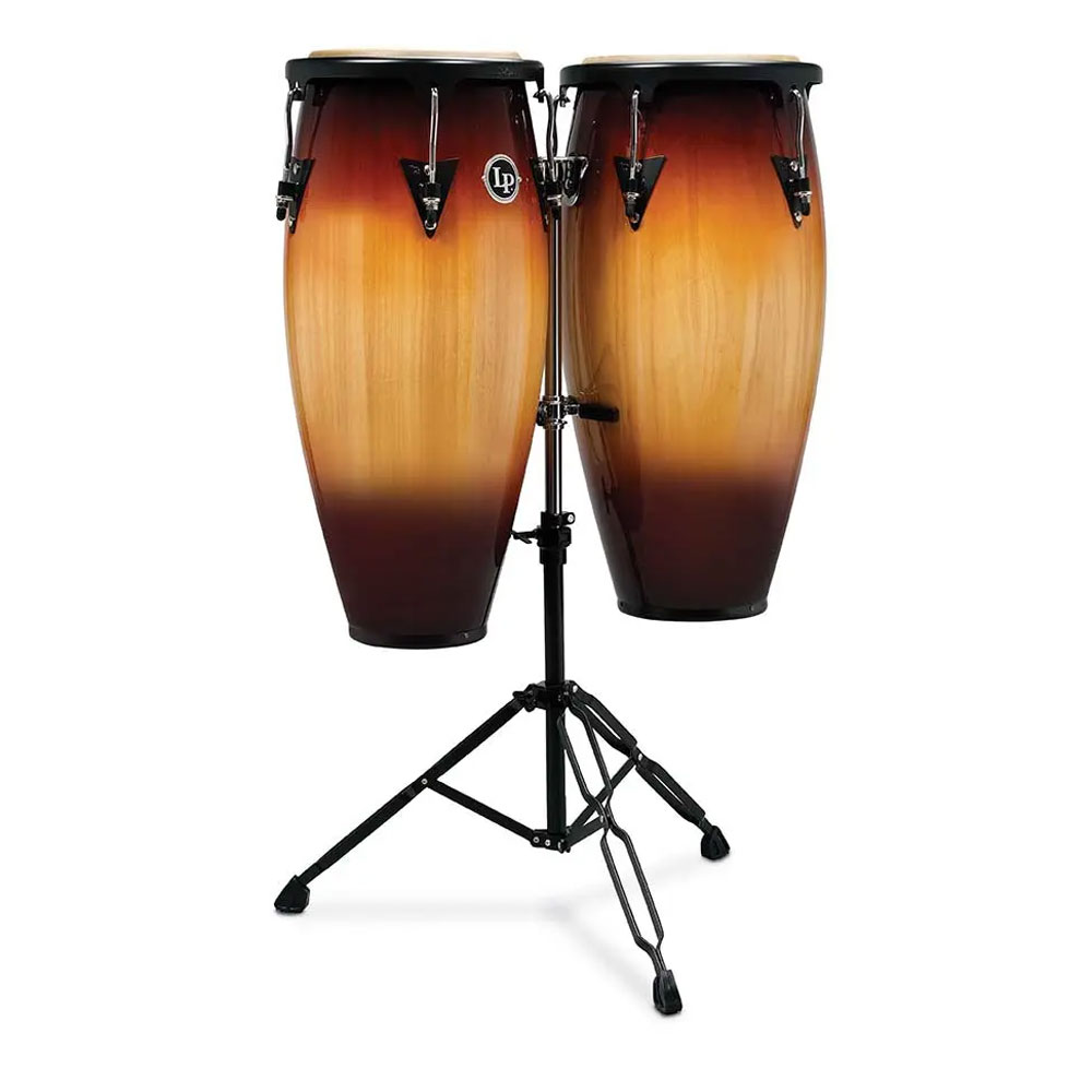 LP エルピー コンガ LPA646-VSB LP Aspire 10 inch & 11 inch Conga Set Wood with Double Stand