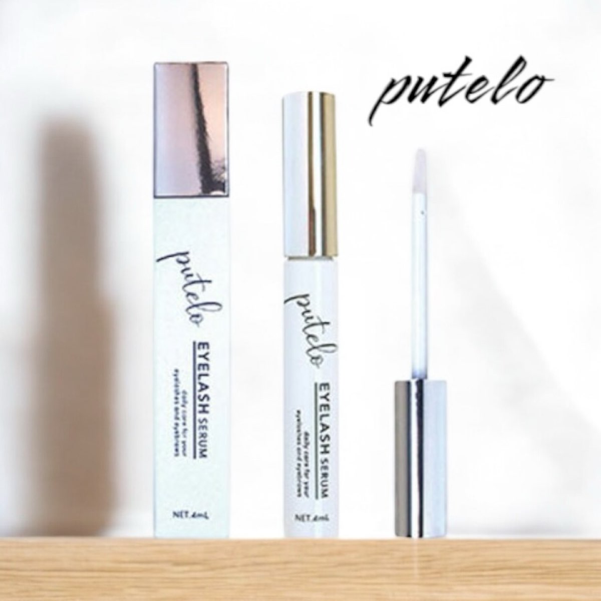 プテロ　アイラッシュセラム　まつ毛　美容液4ml×5 プテロ アイラッシュセラム 4ml まつ毛美容液 眉毛美容液 送料