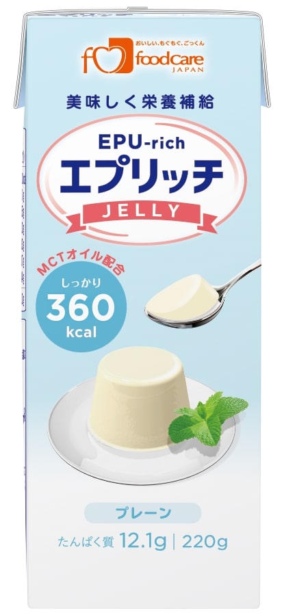 フードケア エプリッチゼリー プレーン 220g×24本【栄養補助食品 介護食 業務用 高齢者 飲み物】 4,548円