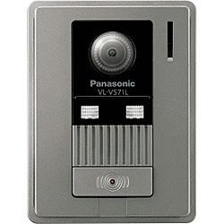 パナソニック【Panasonic】増設用色つや玄関番機 VL-V571L-S★【VLV571LS】