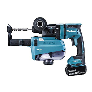 マキタ【makita】18V申し受ける式槌骨せん孔機（集じん取り合わせ付）青 HR182DRGXV★【独居室2個・申し受ける器・容れもの付】 穴あけ・締付工具-電動工具本体-DIY・工具