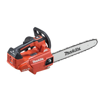 マキタ【makita】350mm充電式チェンソー（赤）本体のみ MUC356DZFR★【電池・充電器別売】