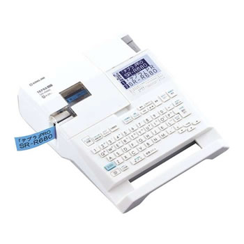 第一人者体育館【KINGJIM】付け紙点火装置 「テプラ」PRO 白いこと SR-R680★【SRR680】