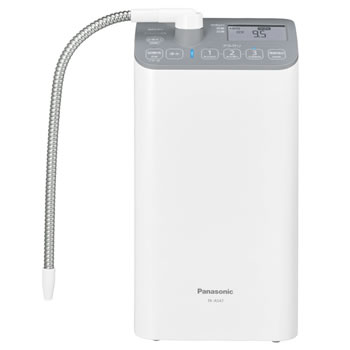パナソニック【今なら5年取りひろげる引きうける相交わるが無料】塩基イオン整水器 据え置き型 点火装置薄墨色 TK-AS47-H★【Panasonic】【TKAS47H】