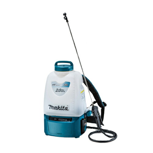 マキタ【makita】18V6.0Ah申し受ける式噴霧器 背負式 貯蔵タンク電気容量20L 最大限度剪断応力2.0MPa MUS200DRG★【蓄電池・申し受ける器付き添い人】