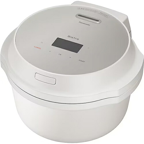 自動調理鍋 2.4L ライトグレージュ Bistro ビストロ オートクッカー NF-AC700-H パナソニック【Panasonic】【電気圧力鍋】｜日本橋CHACHA！店