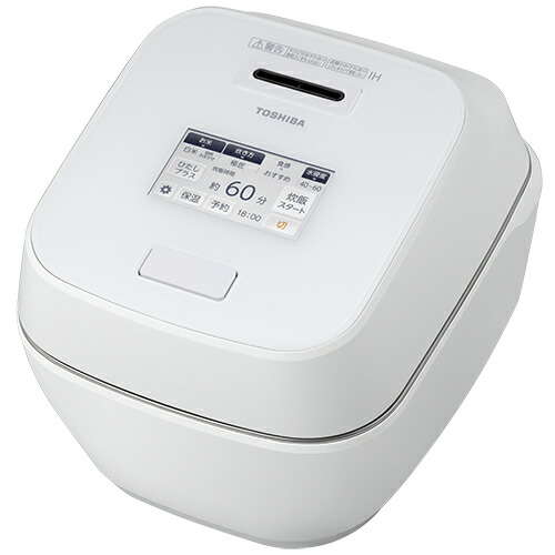 真空圧力IHジャー炊飯器 5.5合炊き グランホワイト 炎匠炊き 新・圧力コントロール RC-10ZWW-W 東芝【TOSHIBA】【備長炭かまど丸釜】