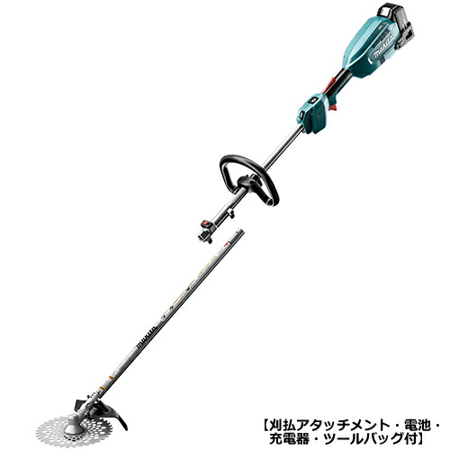 18V充電式スプリット草刈機 【刈払アタッチメント・電池・充電器・ツールバッグ付】 MUX18DRGM マキタ【makita】【電動工具】