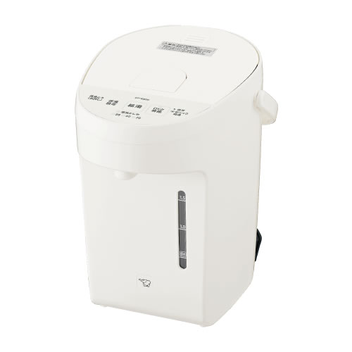 マイコン沸とう 電動ポット 2.0L ホワイト CP-EB20-WA 象印【キッチン家電】【設置面積が少ない省スペース】コンパクトモデル|日本橋CHACHA!店