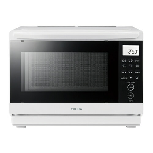 26L 角皿式スチームオーブンレンジ ホワイト 石窯ドーム ワイド＆フラット ER-D70B-W 東芝【TOSHIBA】【簡易スチームオーブンレンジ】電子レンジ