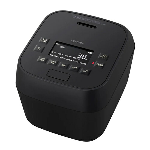 3.5合炊き 真空圧力IHジャー炊飯器 グランブラック 炎匠炊き RC-6MGX-K 東芝【TOSHIBA】【備長炭かまど丸釜】｜日本橋CHACHA！店