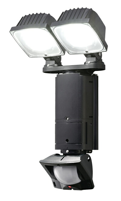 オプテックス EL-202L LEDセンサライト調光タイプ LED二灯タイプ