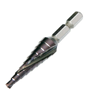 ジェフコム デンサン DSB-412RH ブラックチタンステップドリル その他-花・ガーデン・DIY