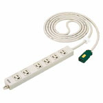 パナ WFA66367HG ハーネス用OAタップ 接地2P15A125V抜止電源表示ランプ付3m6コ口グレー