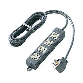 パナソニック OAタップ引掛形 4コ口 (3mコード付) WCH2634B