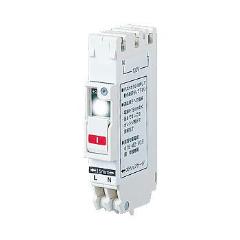 パナソニック コンパクト漏電ブレーカSHE型 2P2E 15A 30mA BSHE21532｜エヌデンサービス