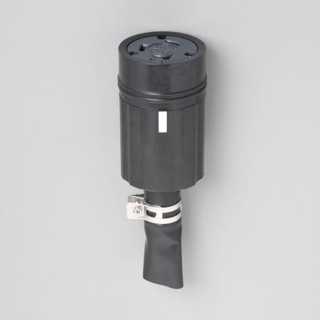 アメリカン電機 3664RW コードコネクタボディ (天然ゴム押しかぶせる) 3P 60A 600V