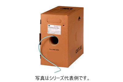 旧スリーエム（代替品　コーニング / VOL-5EUP4/305O） LANケーブル VOL-5C4V-UOR-305【橙】　カテゴリー5eケーブル【305m巻】