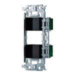パナソニック【 WNSS51797B 】SO-STYLE 埋込スイッチセット(パイロットスイッチC 4A×2)(マットブラック)|エヌデンサービス