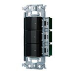 パナソニック【 WNSS51666B 】SO-STYLE 埋込取り替えっこ仕かける(ほたる取り替えっこE×3)(引っ敷き黒いこと) 木材・建築資材・設備-花・ガーデン・DIY-電設資材