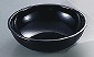 キャンブロ　丸型リブタイプサラダボールＲＳＢ２３ＣＷ　（ブラック）