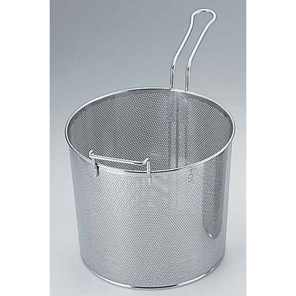 パンチングボイルバスケット　両手ハンドルＬ　　２４cm